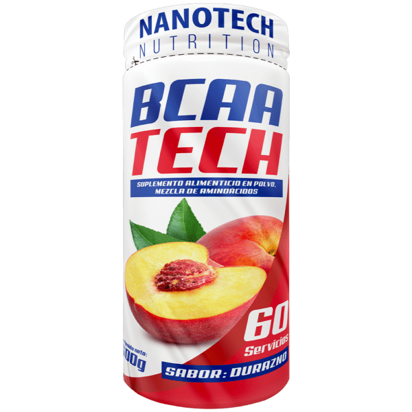 BCAA TECH 600g 60 Servicios - Sabor Durazno