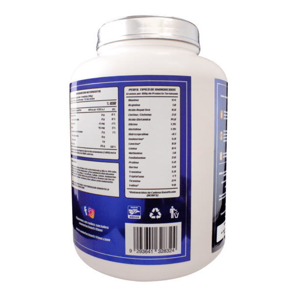 NANO WHEY 5lb 75 Servicios - Sabor  Queso con Zarzamora - Imagen 3