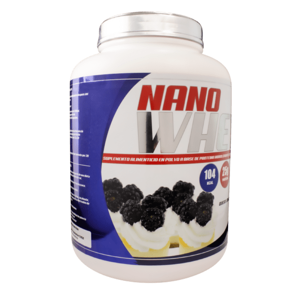 NANO WHEY 5lb 75 Servicios - Sabor  Queso con Zarzamora - Imagen 4