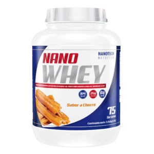 NANO WHEY 5lb 75 Servicios  - Sabor Churro