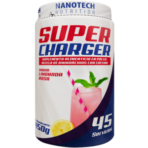 SUPER CHARGER 450g 45 Servicios - Sabor Limonada Rosa